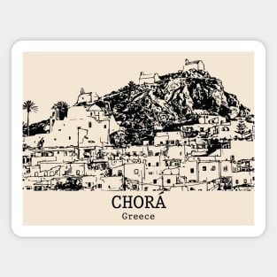 Chorá - Greece Magnet